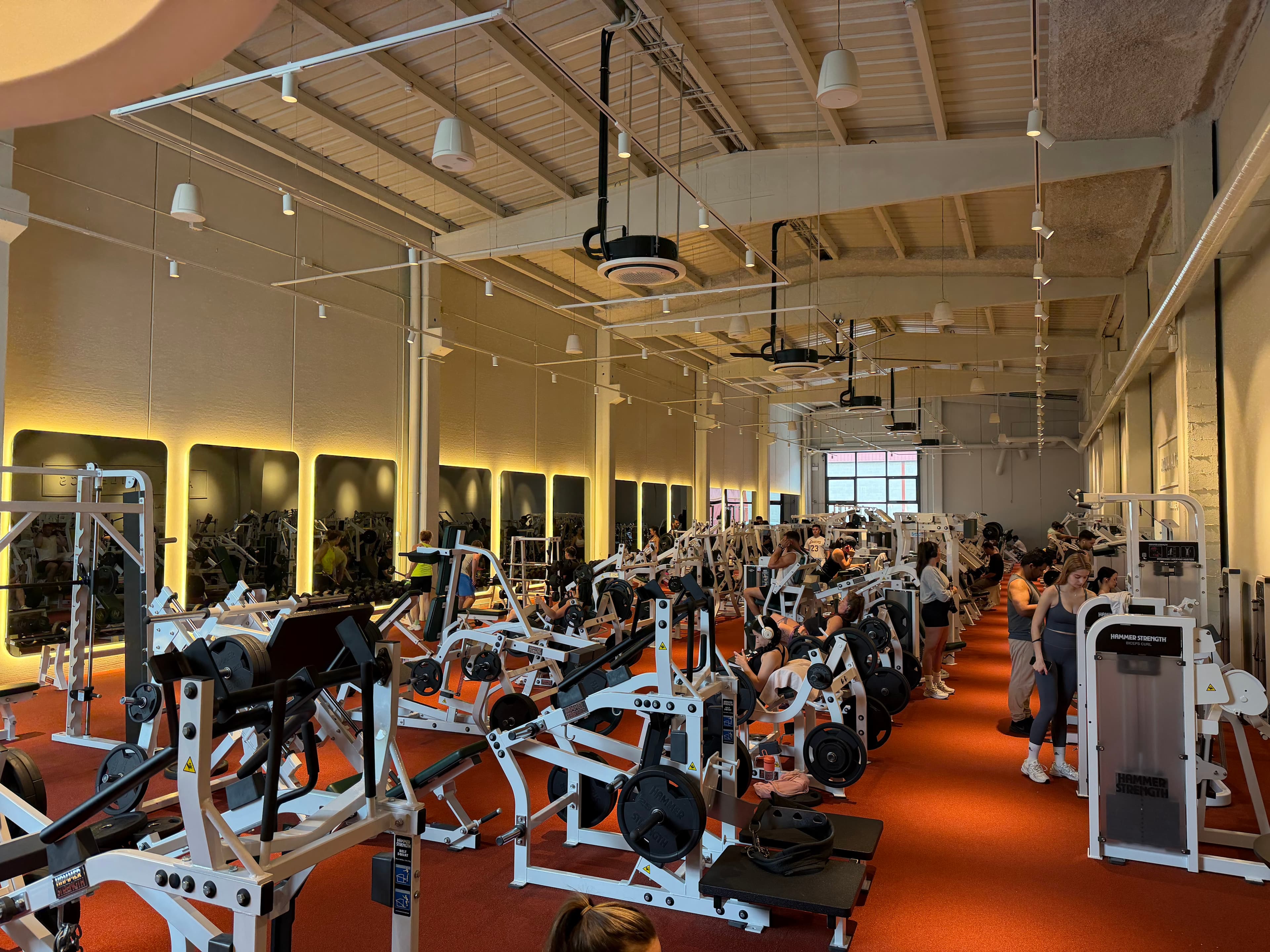 Aqua Sport Clubs — weights area
